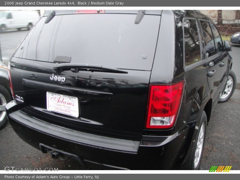 Black / Medium Slate Gray 2006 Jeep Grand Cherokee Laredo 4x4