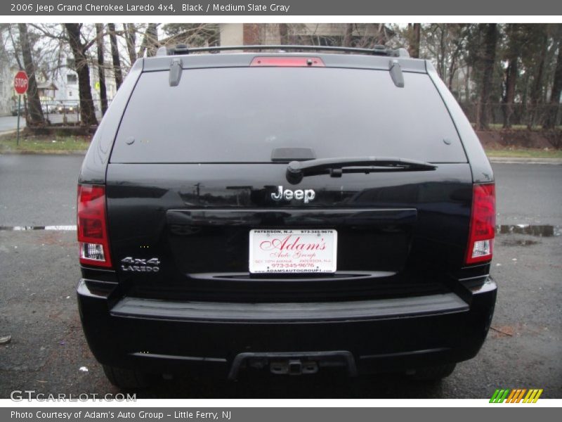 Black / Medium Slate Gray 2006 Jeep Grand Cherokee Laredo 4x4