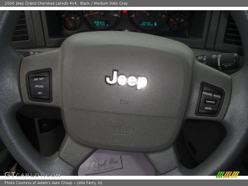 Black / Medium Slate Gray 2006 Jeep Grand Cherokee Laredo 4x4