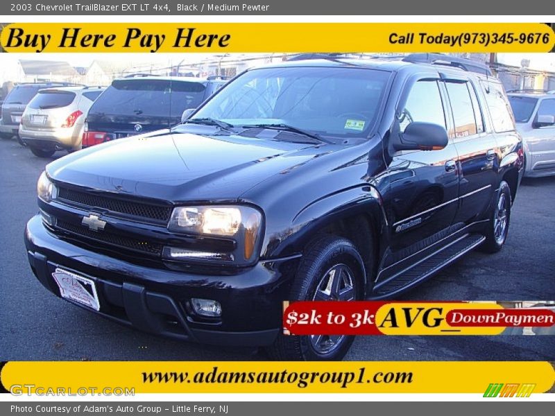 Black / Medium Pewter 2003 Chevrolet TrailBlazer EXT LT 4x4
