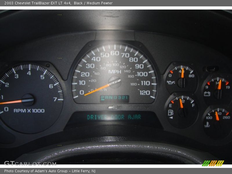 Black / Medium Pewter 2003 Chevrolet TrailBlazer EXT LT 4x4