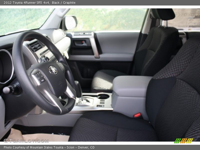 Black / Graphite 2012 Toyota 4Runner SR5 4x4