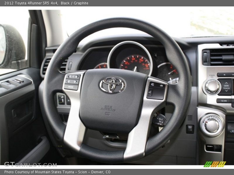Black / Graphite 2012 Toyota 4Runner SR5 4x4