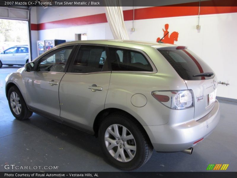 True Silver Metallic / Black 2007 Mazda CX-7 Touring