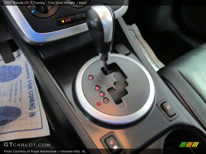 True Silver Metallic / Black 2007 Mazda CX-7 Touring