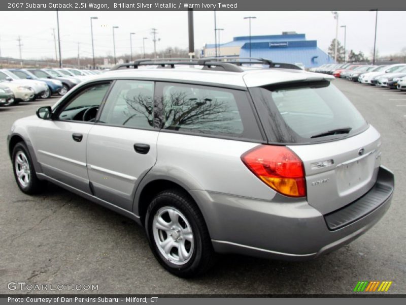  2007 Outback 2.5i Wagon Brilliant Silver Metallic