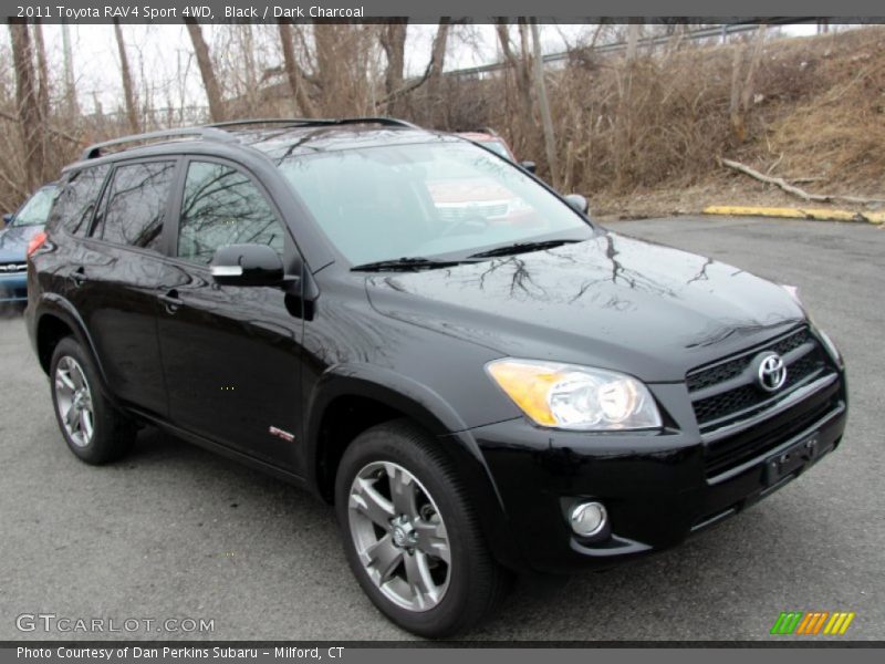 Black / Dark Charcoal 2011 Toyota RAV4 Sport 4WD