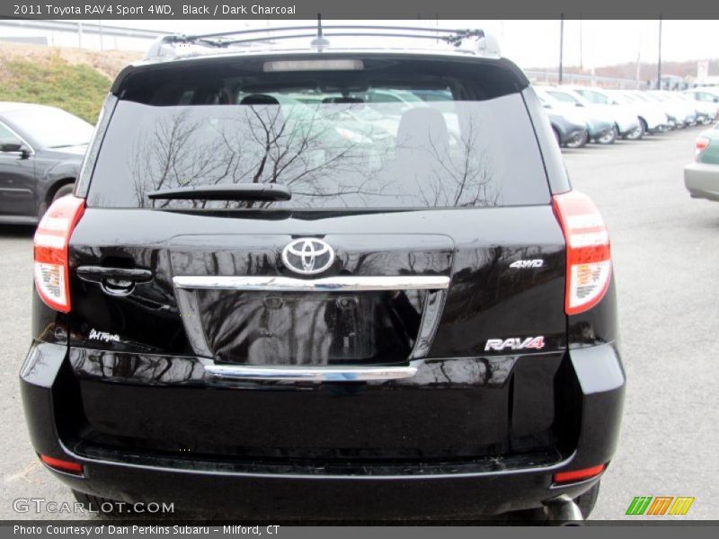 Black / Dark Charcoal 2011 Toyota RAV4 Sport 4WD