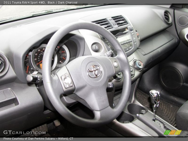 Black / Dark Charcoal 2011 Toyota RAV4 Sport 4WD
