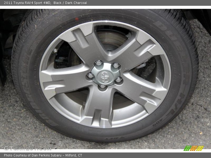Black / Dark Charcoal 2011 Toyota RAV4 Sport 4WD