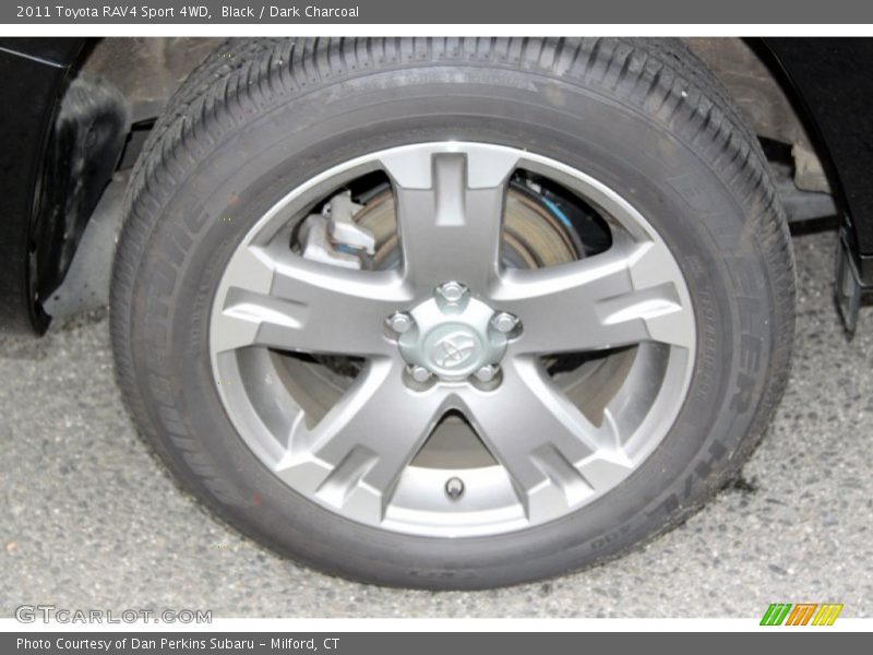 Black / Dark Charcoal 2011 Toyota RAV4 Sport 4WD