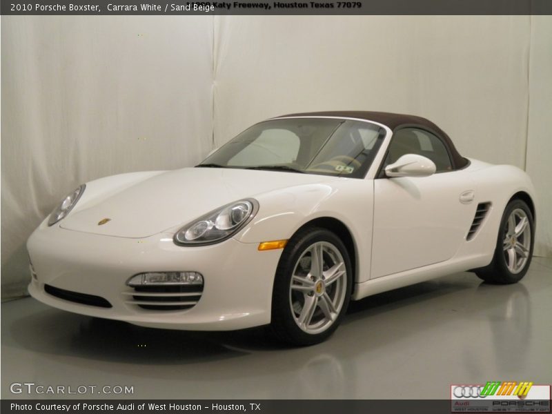 Carrara White / Sand Beige 2010 Porsche Boxster