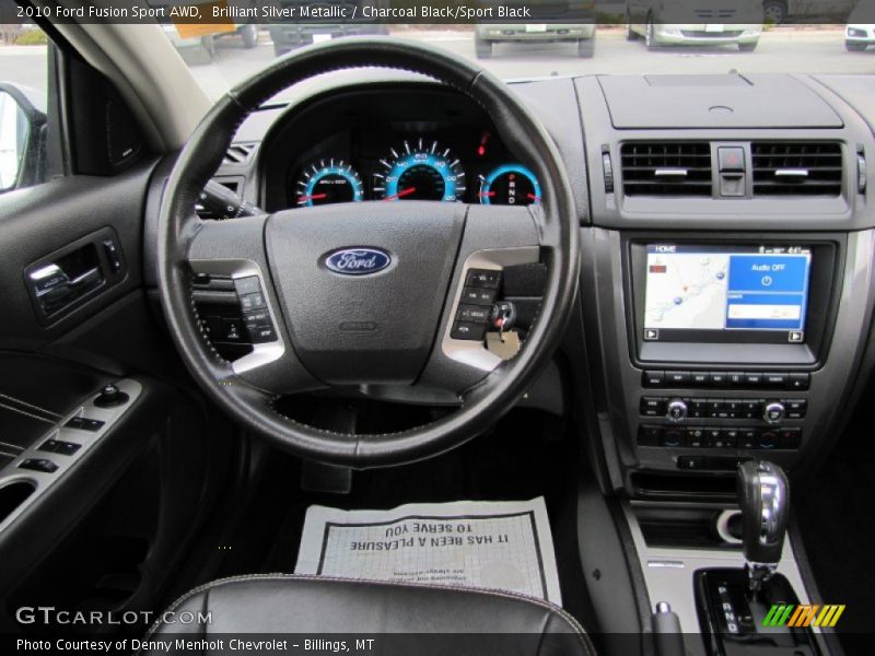 Dashboard of 2010 Fusion Sport AWD