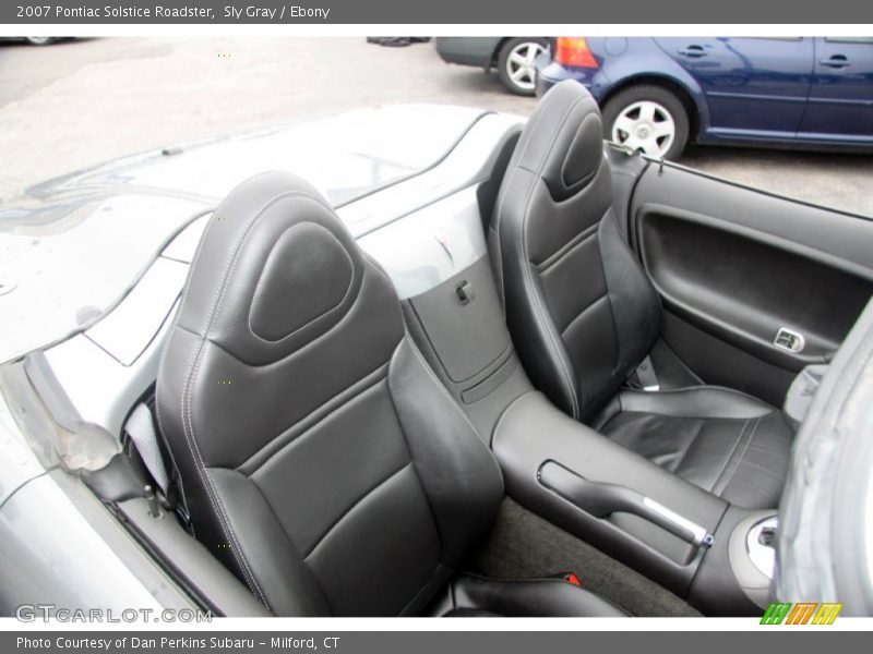  2007 Solstice Roadster Ebony Interior