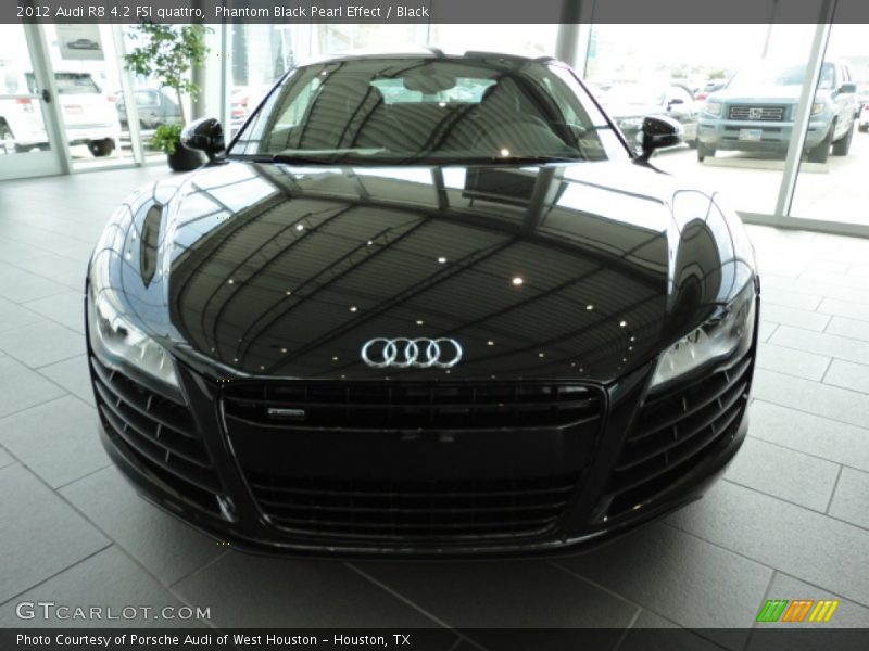 Phantom Black Pearl Effect / Black 2012 Audi R8 4.2 FSI quattro