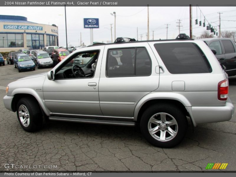 Glacier Pearl / Charcoal 2004 Nissan Pathfinder LE Platinum 4x4