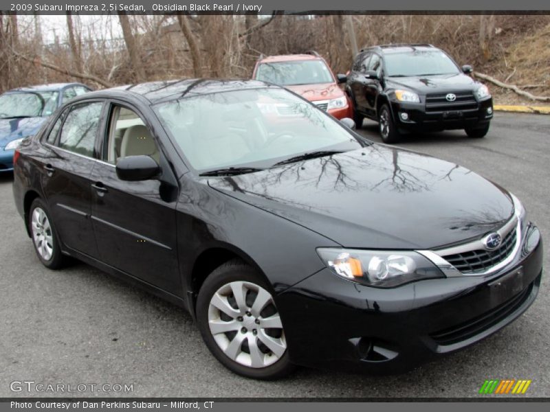 Front 3/4 View of 2009 Impreza 2.5i Sedan