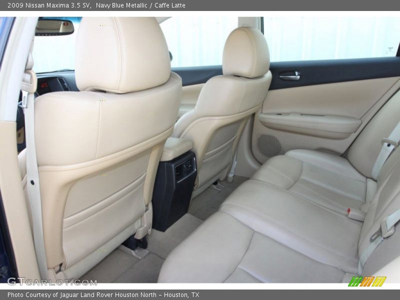 Navy Blue Metallic / Caffe Latte 2009 Nissan Maxima 3.5 SV