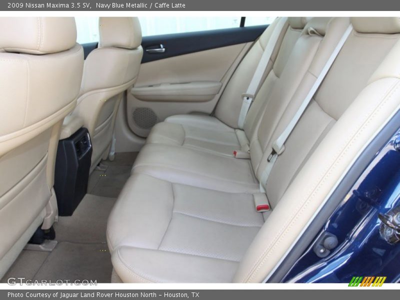 Navy Blue Metallic / Caffe Latte 2009 Nissan Maxima 3.5 SV