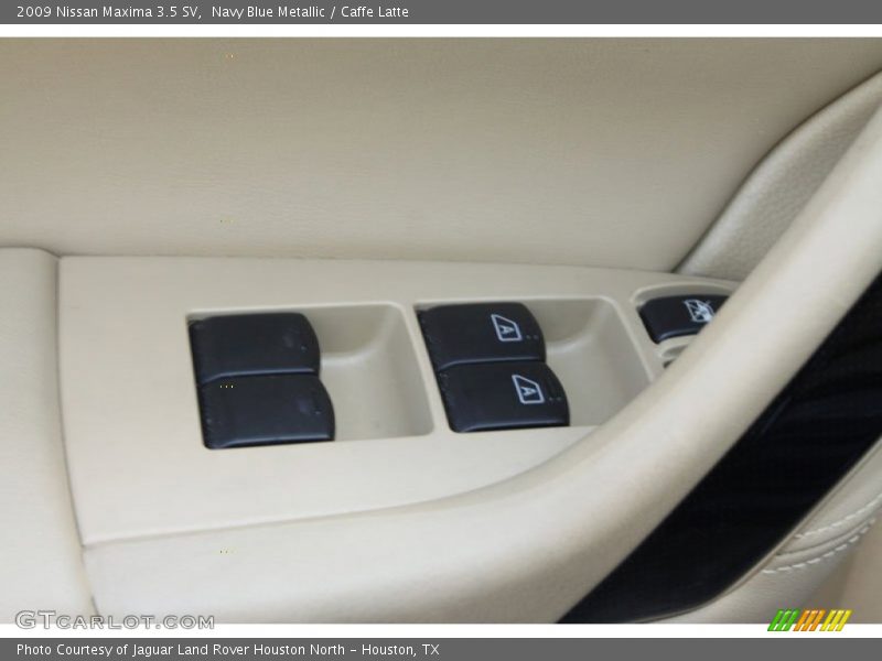 Navy Blue Metallic / Caffe Latte 2009 Nissan Maxima 3.5 SV