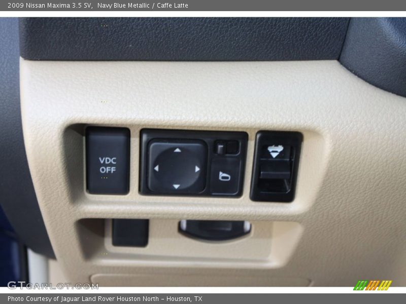 Navy Blue Metallic / Caffe Latte 2009 Nissan Maxima 3.5 SV