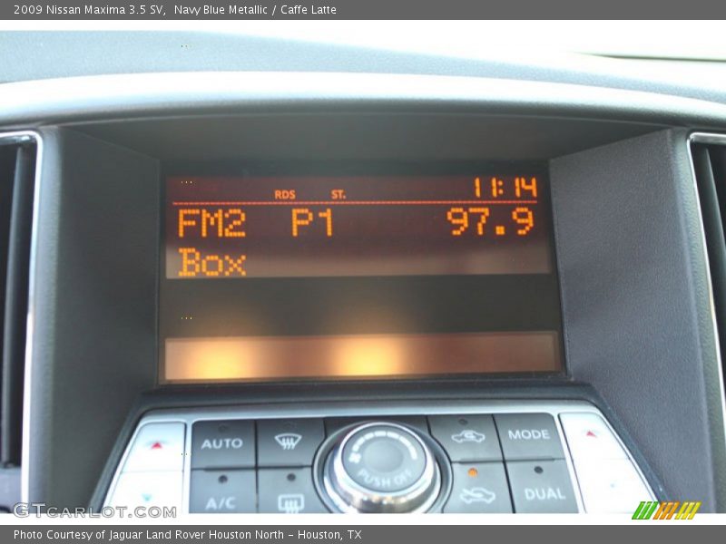 Navy Blue Metallic / Caffe Latte 2009 Nissan Maxima 3.5 SV