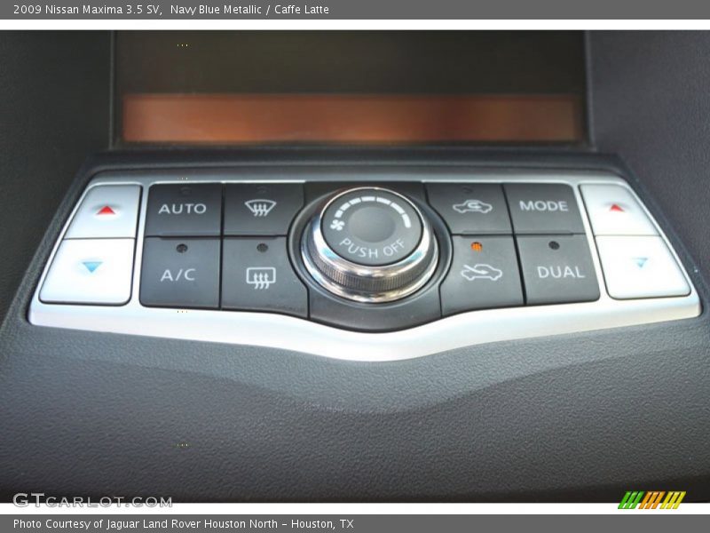 Navy Blue Metallic / Caffe Latte 2009 Nissan Maxima 3.5 SV