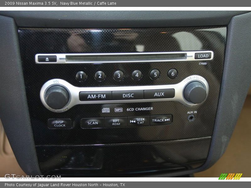 Navy Blue Metallic / Caffe Latte 2009 Nissan Maxima 3.5 SV