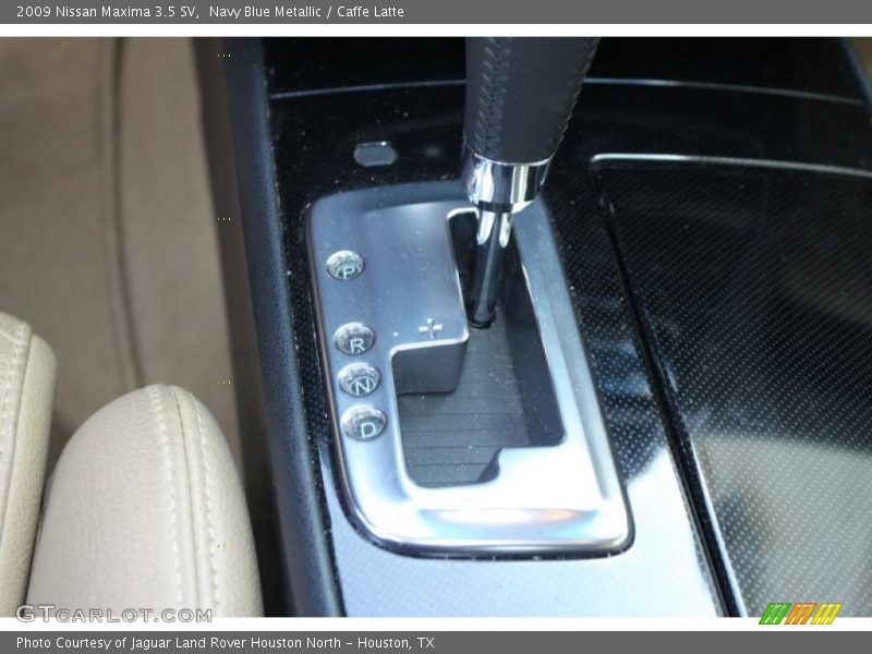 Navy Blue Metallic / Caffe Latte 2009 Nissan Maxima 3.5 SV