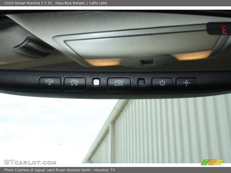 Navy Blue Metallic / Caffe Latte 2009 Nissan Maxima 3.5 SV