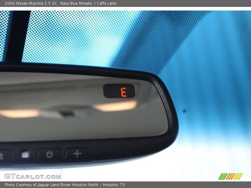 Navy Blue Metallic / Caffe Latte 2009 Nissan Maxima 3.5 SV