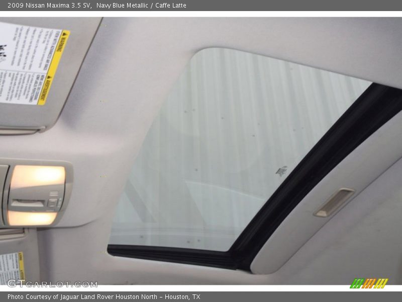 Navy Blue Metallic / Caffe Latte 2009 Nissan Maxima 3.5 SV
