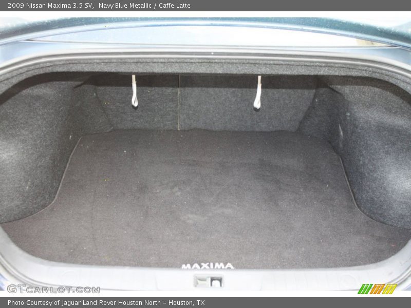Navy Blue Metallic / Caffe Latte 2009 Nissan Maxima 3.5 SV