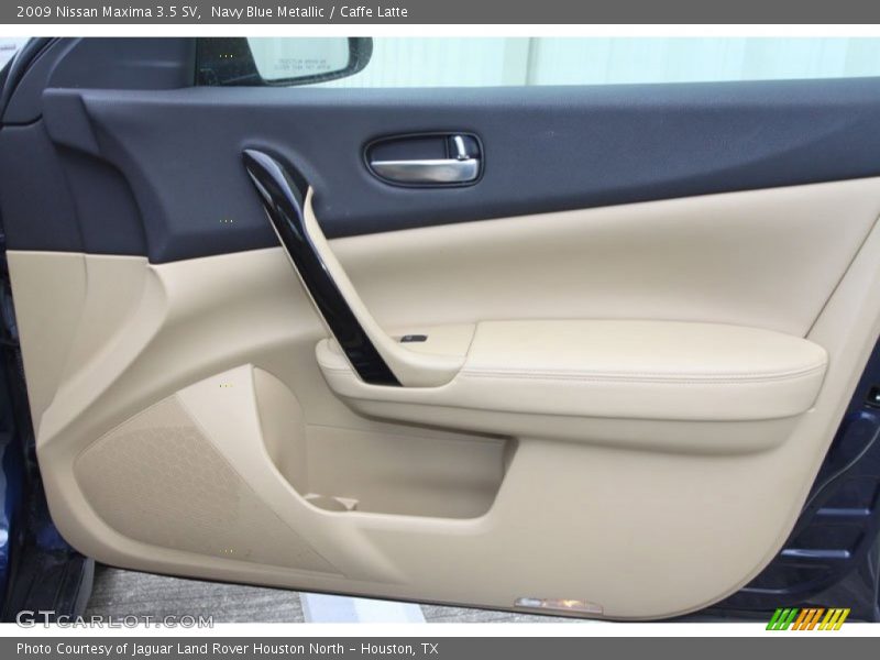 Navy Blue Metallic / Caffe Latte 2009 Nissan Maxima 3.5 SV