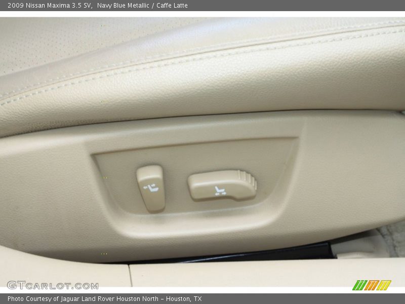 Navy Blue Metallic / Caffe Latte 2009 Nissan Maxima 3.5 SV