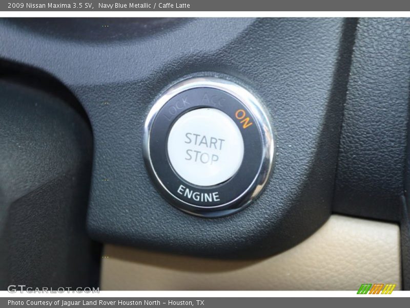 Navy Blue Metallic / Caffe Latte 2009 Nissan Maxima 3.5 SV