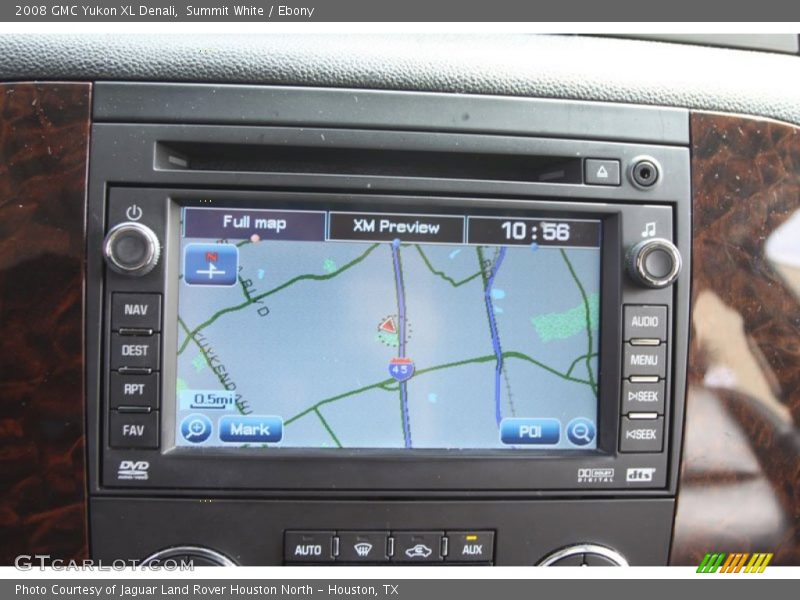 Navigation of 2008 Yukon XL Denali