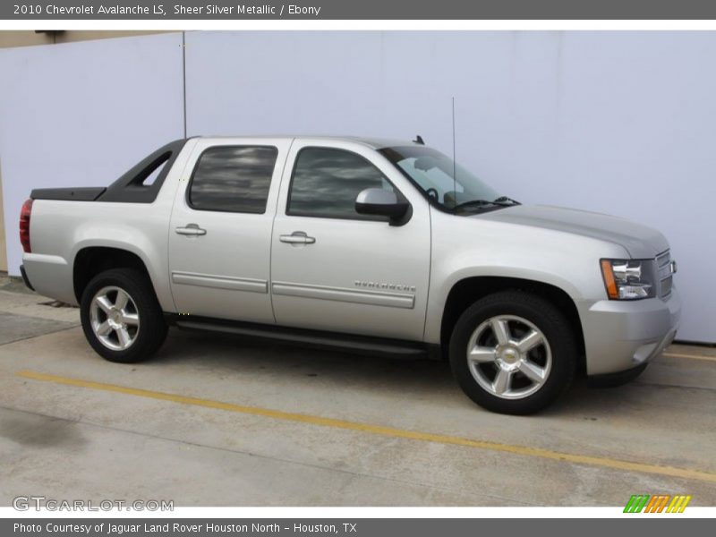 Sheer Silver Metallic / Ebony 2010 Chevrolet Avalanche LS