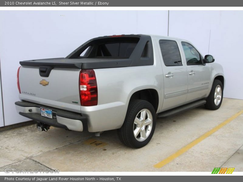 Sheer Silver Metallic / Ebony 2010 Chevrolet Avalanche LS