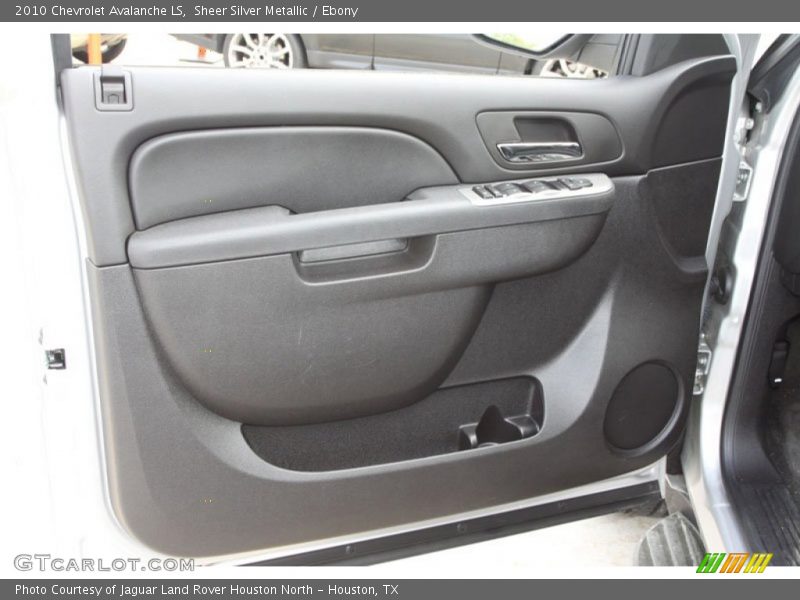 Sheer Silver Metallic / Ebony 2010 Chevrolet Avalanche LS