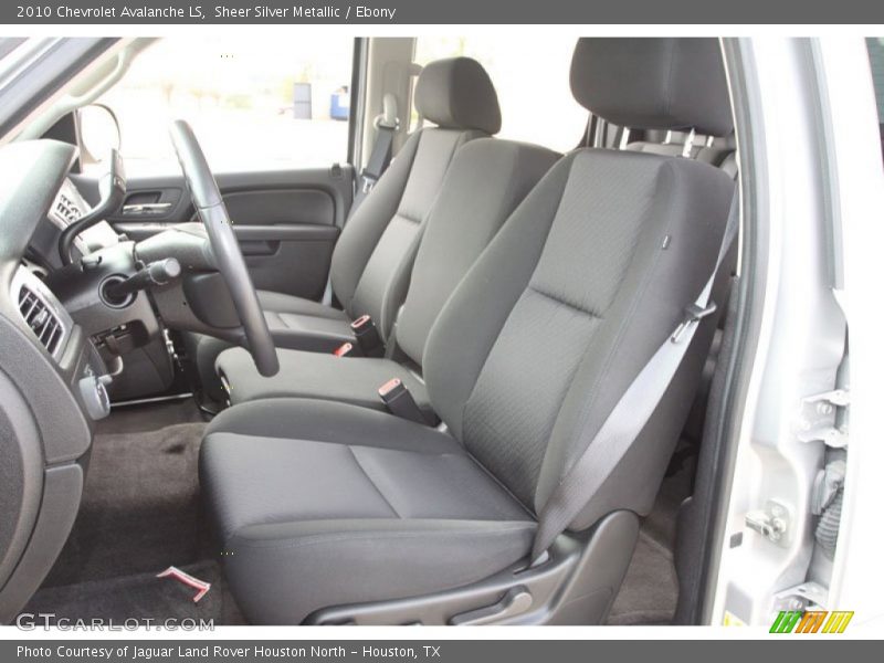 Sheer Silver Metallic / Ebony 2010 Chevrolet Avalanche LS