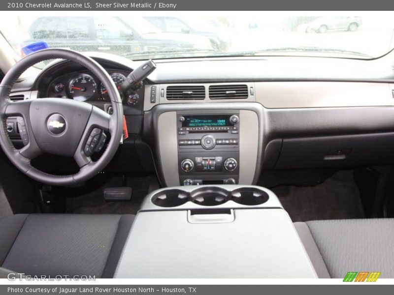 Sheer Silver Metallic / Ebony 2010 Chevrolet Avalanche LS