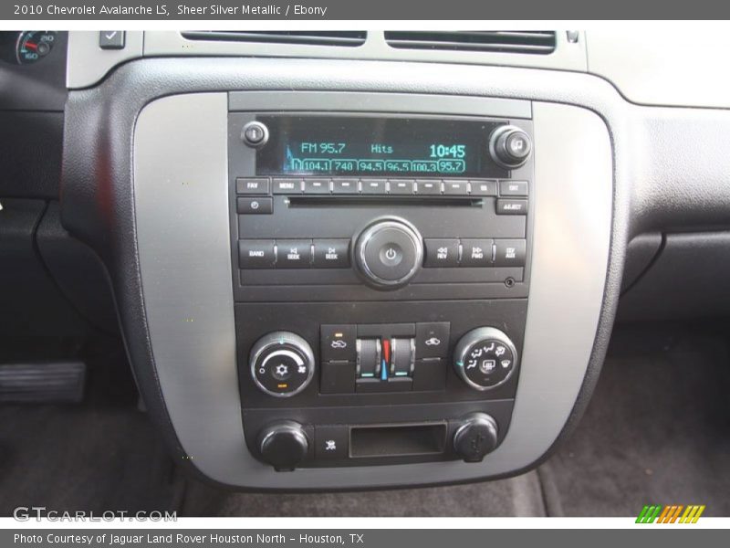 Sheer Silver Metallic / Ebony 2010 Chevrolet Avalanche LS