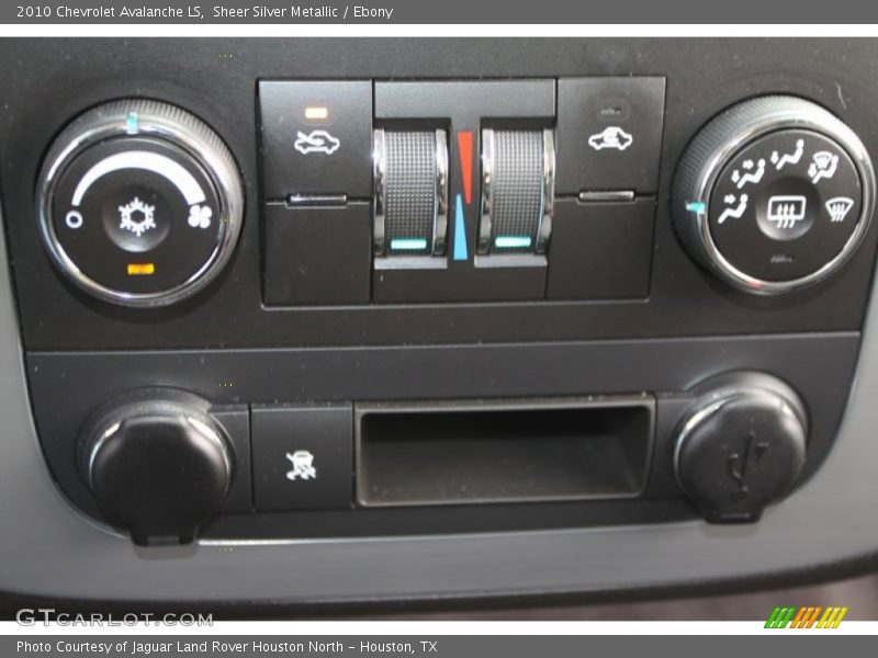 Sheer Silver Metallic / Ebony 2010 Chevrolet Avalanche LS