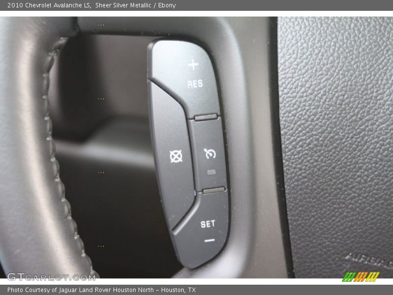 Sheer Silver Metallic / Ebony 2010 Chevrolet Avalanche LS