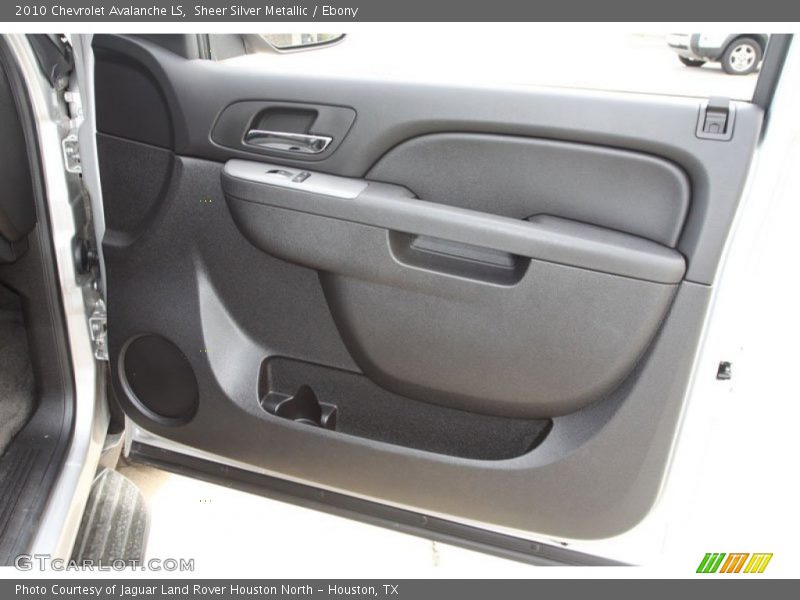 Sheer Silver Metallic / Ebony 2010 Chevrolet Avalanche LS