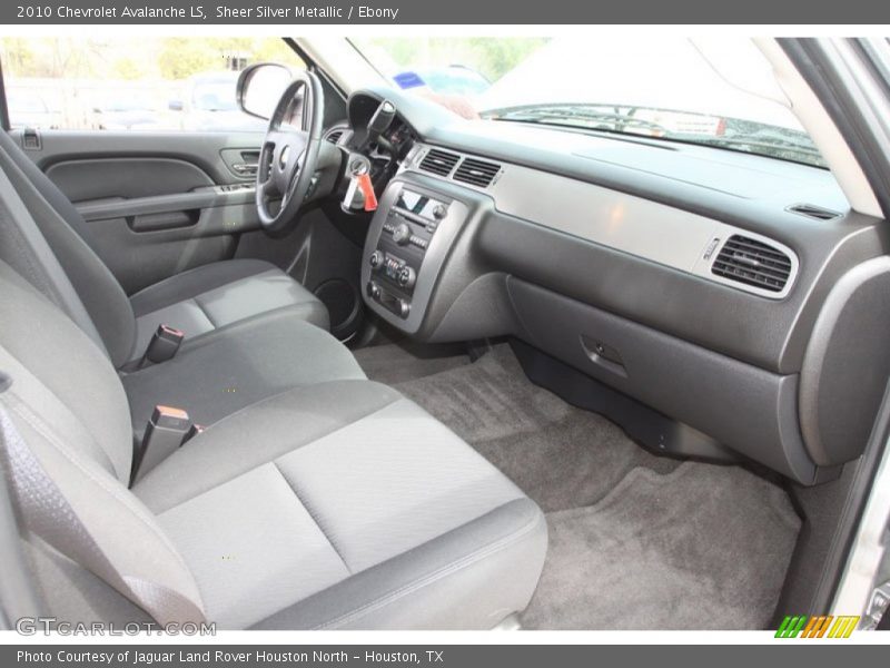 Sheer Silver Metallic / Ebony 2010 Chevrolet Avalanche LS
