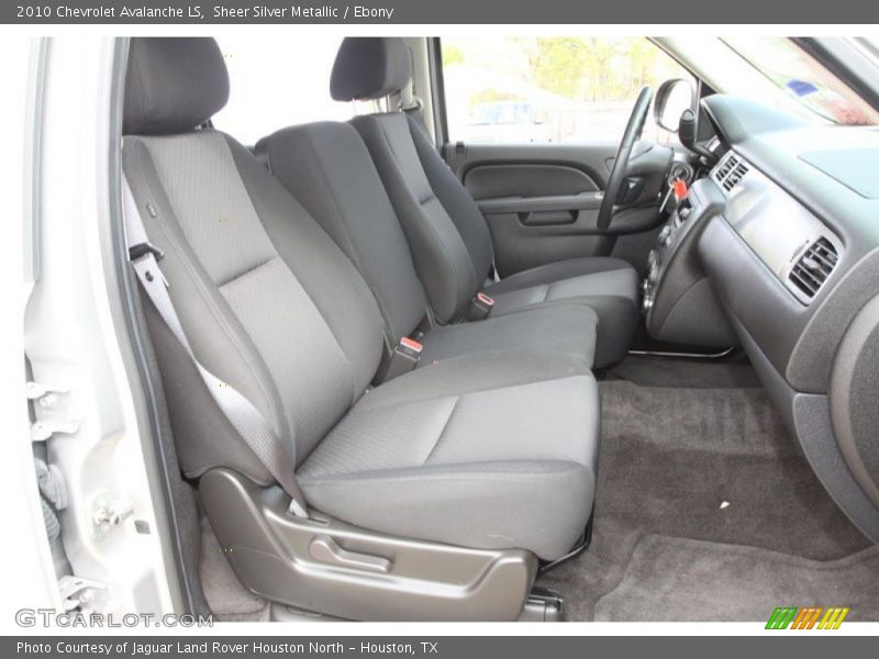Sheer Silver Metallic / Ebony 2010 Chevrolet Avalanche LS