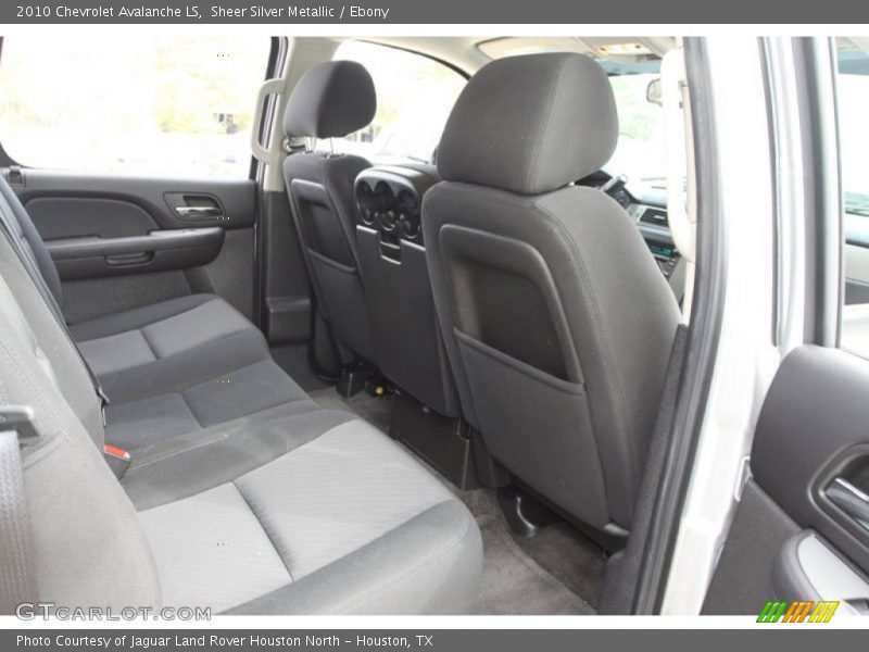 Sheer Silver Metallic / Ebony 2010 Chevrolet Avalanche LS