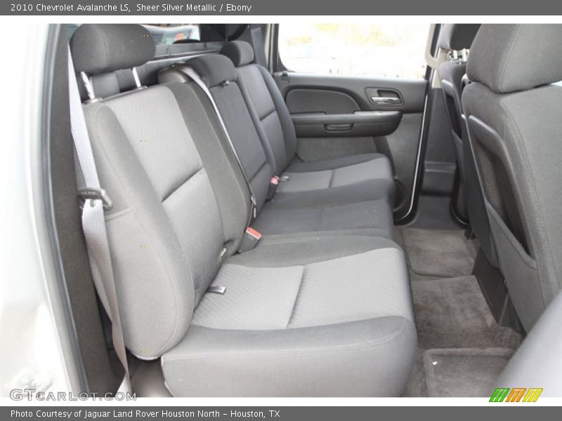Sheer Silver Metallic / Ebony 2010 Chevrolet Avalanche LS